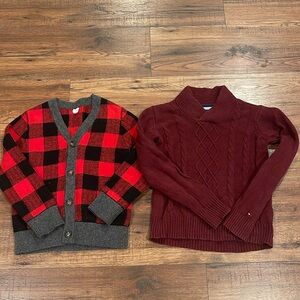 Boys size 5 sweater bundle